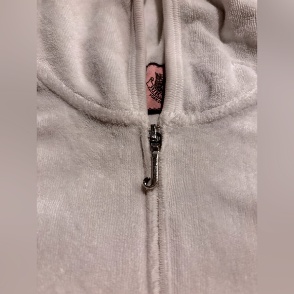 Authentic Juicy Couture Pink & White Hoodies Size XL - Picture 7 of 7
